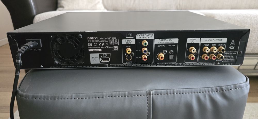 Bluray player Sony bdp s300