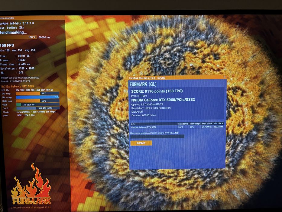 Complet Nou-Ryzen 5 5600 / RTX 5060 8Gb/ 16 GB DDR4 / 2 Tb SSD / RGB