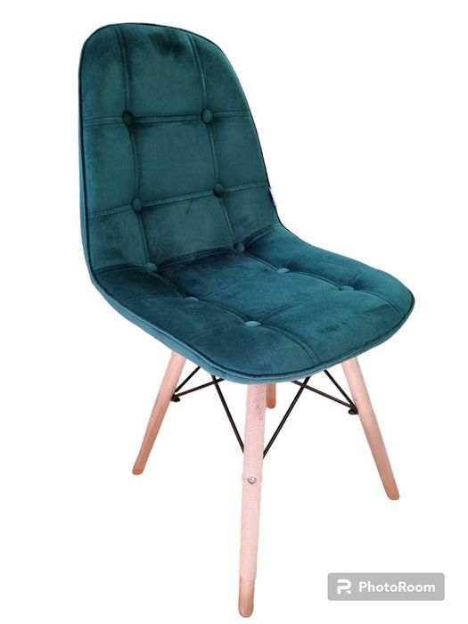 Трапезе стол Таня  кадифе-старо злато,екрю,син,зелен,сив