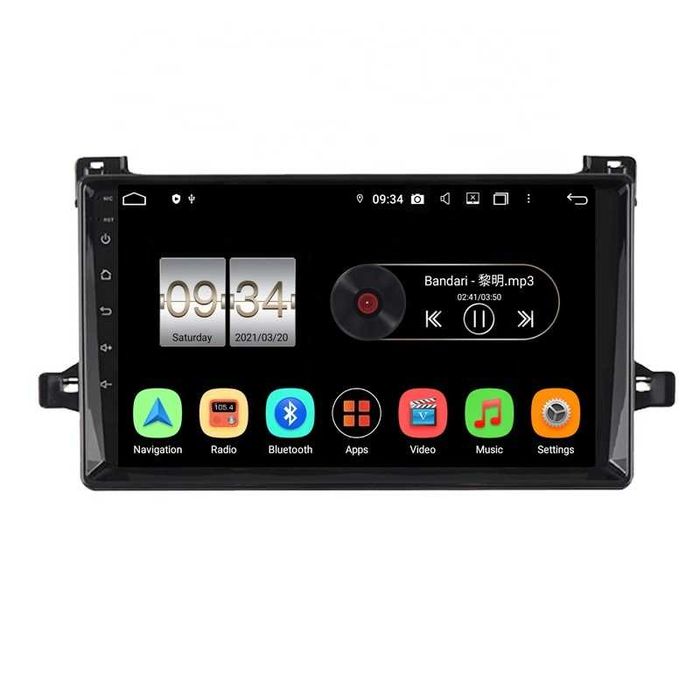 Navigatie Android 14 TOYOTA PRIUS 2016+ 1/8 Gb Waze CarPlay CAMERA