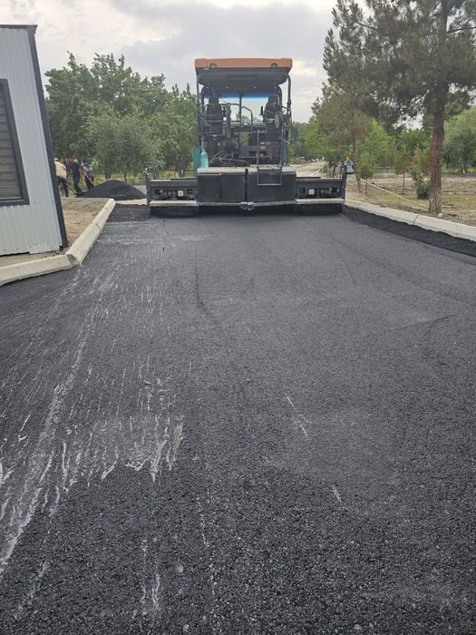 асфальт хизмати ва каток хизмати