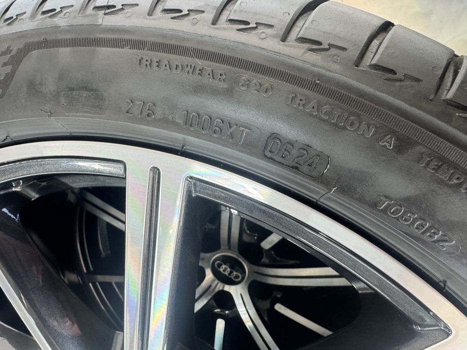 Jante Audi A6 R20 C8 S6 Originale RS Bridgestone 2024 de vara