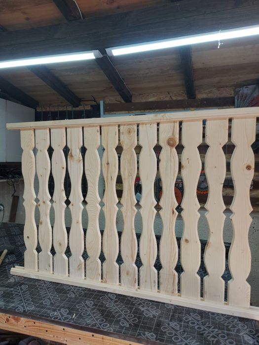 Дъски за ограда(парапет),свързващи греди,ръкохватки