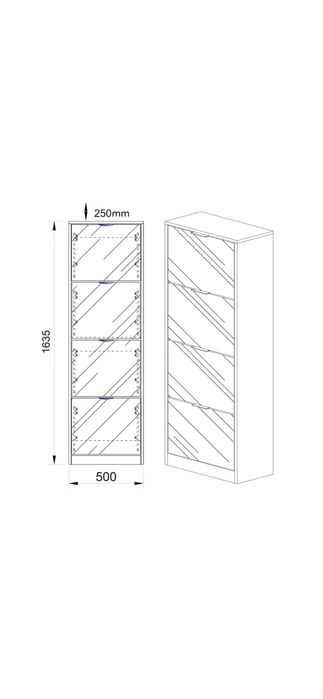 Pantofar stejar sonoma