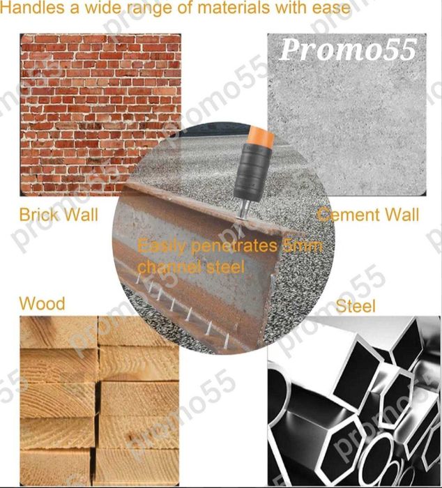 Професионални Кръгли Стоманени Пирони с Резба и Гайка за Пистолет