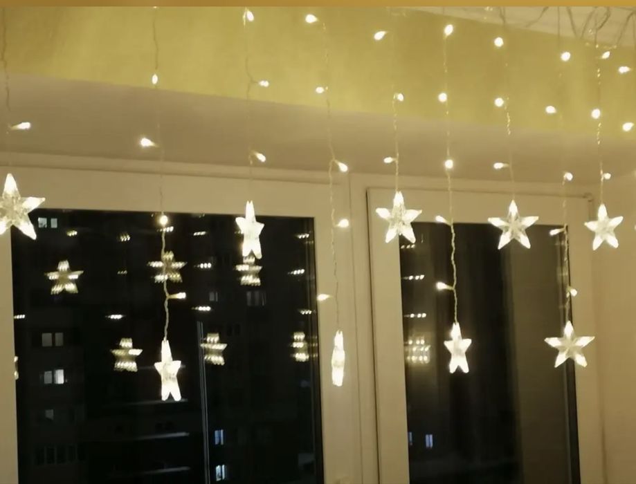 Гирлянда звезды новые