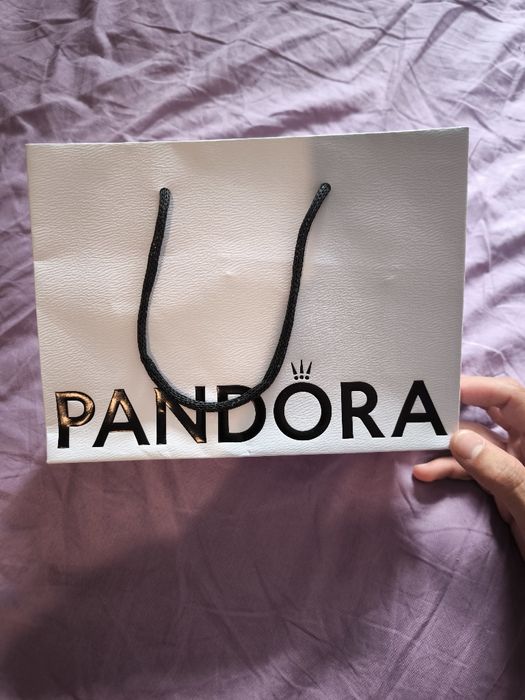 Оригинална Pandora Red Sparkling Heart Tennis Bracelet