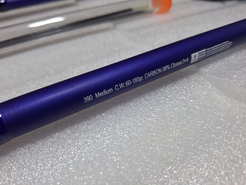 Set 2 Lansete de carbon Saimino TFD 5 Feeder 3.90m 60-180g