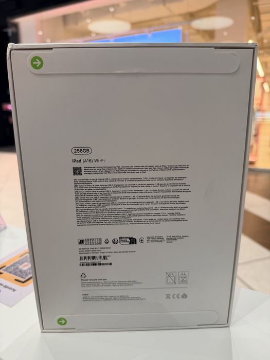 APPLE iPad A16 Wi-Fi 256GB Silver Sigilata Garantie !