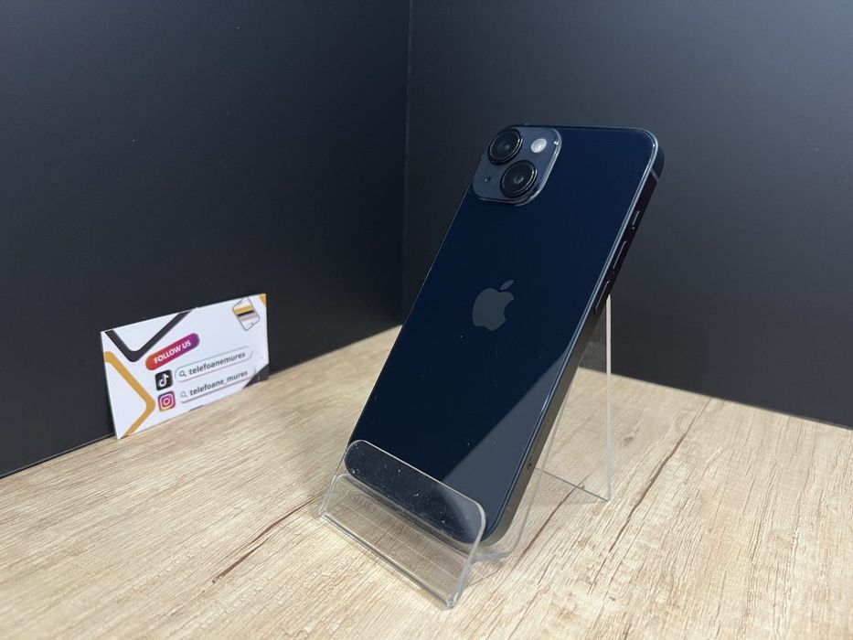iPhone 14 256Gb Midnight Second-Hand Satisfăcător 3 ani garanție, Tele
