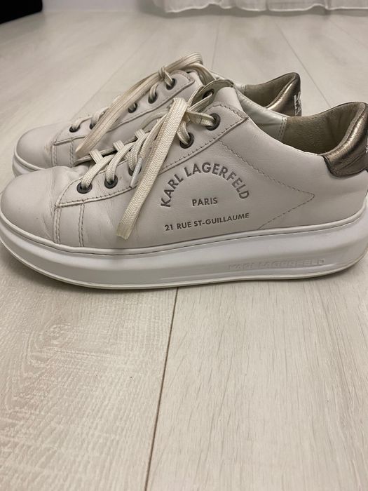 Сникърси Karl Lagerfeld- кожени - евро.номер 40, но стават и за 39