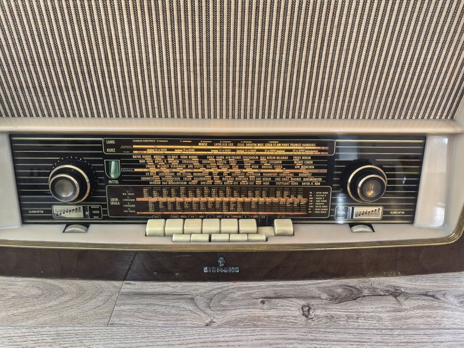 Radio Siemens Super M7 tub lampi