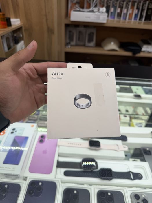 Oura Ring 4 Black (размер 8)