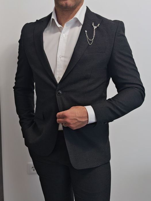 Costum elegant bărbați – mărimea 48 (Slim Fit)