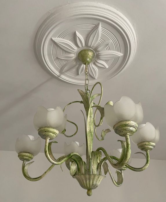 Полюлеи метален и кристален