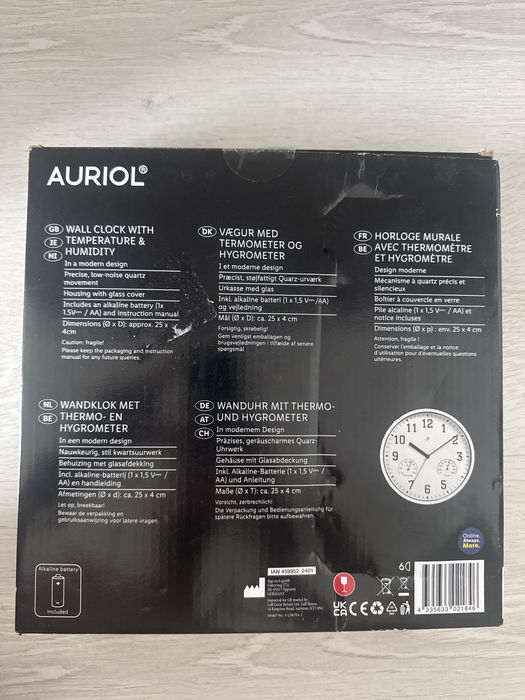 Ceas de perete Auriol