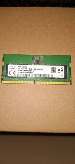 DDR5 8GB для ноутбука