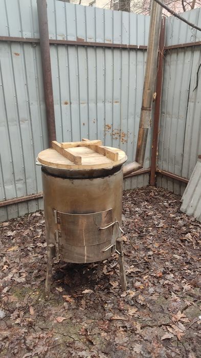 Казан печка ошак