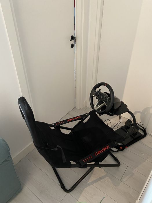 Scaun gaming condus plus volan si pedale