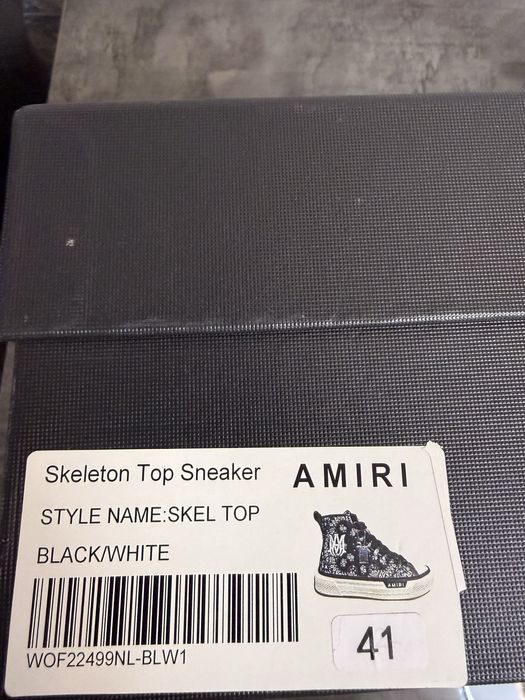Amiri High Top Sneakers