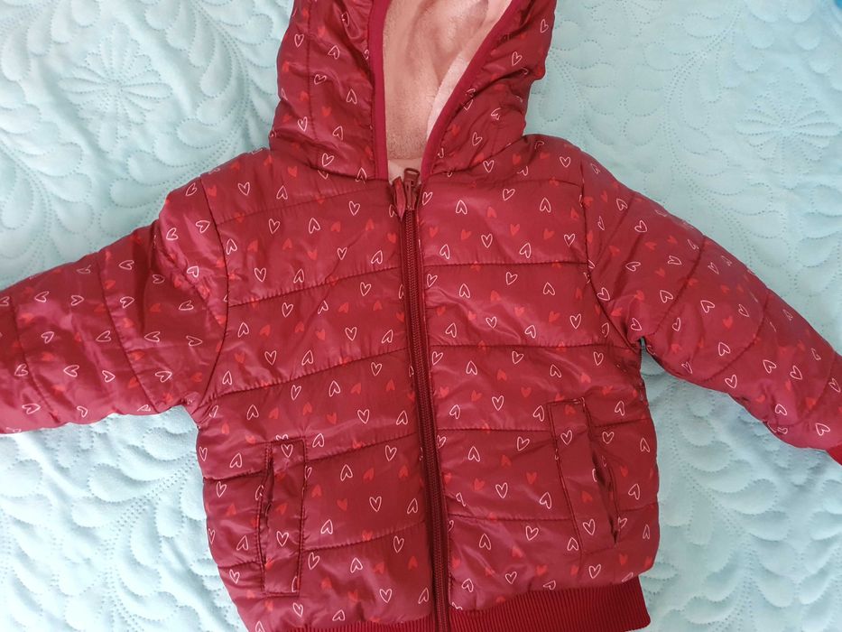 Geaca de iarna ,rosie