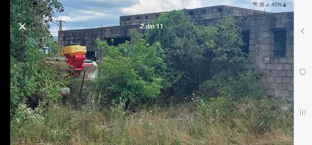 Închiriez casa neterminata de 240 m2 în bacia