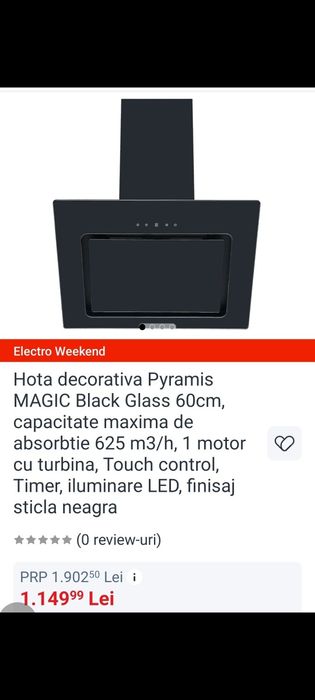 Hota decorativa Pyramis noua/sigilata