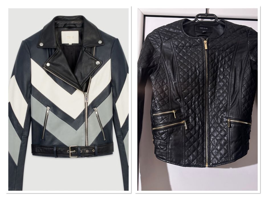 Karen Millen/Maje дамско кожено яке