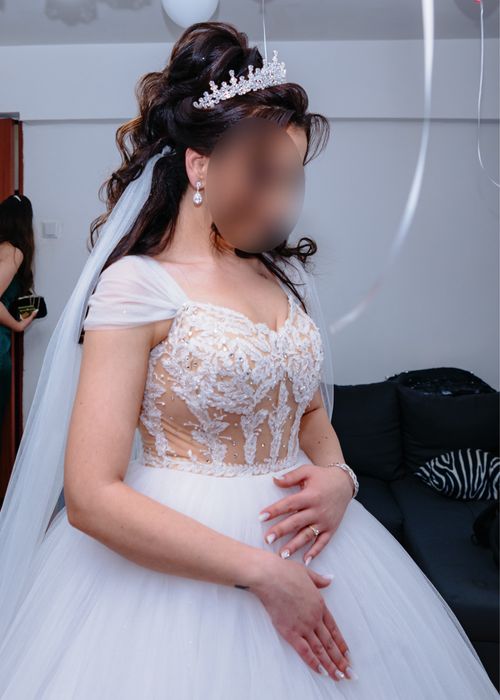 Rochie de mireasă tip prințesă