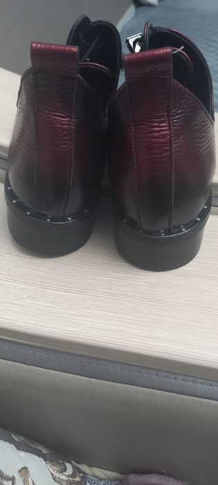 Кожанные ботинки