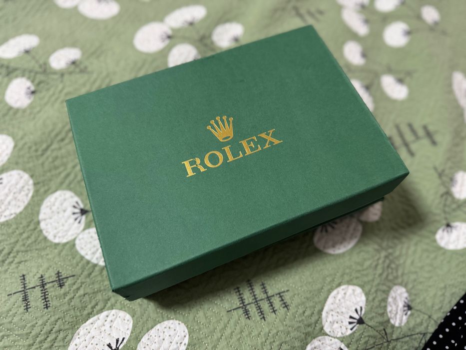 Набор Rolex: часы + браслет + визитница + запонки