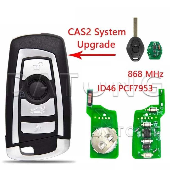 Cheie modificata tip briceag BMW CAS2 434MHZ sau 868MHZ