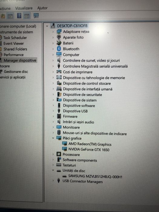 Laptop gaming Victus AMD GTX 4GB ca nou