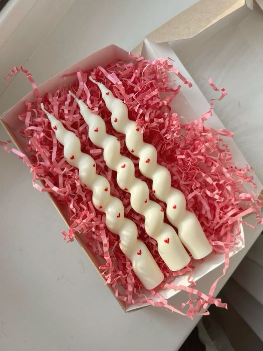 Натуральные свечи. Боксы к 8 марта