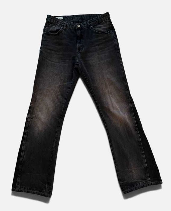 Blugi Zara flare negri – mărime 42 EUR / 32 US