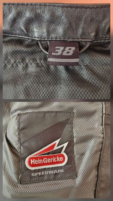 Дамско мото яке, панталон и елек естествена кожа