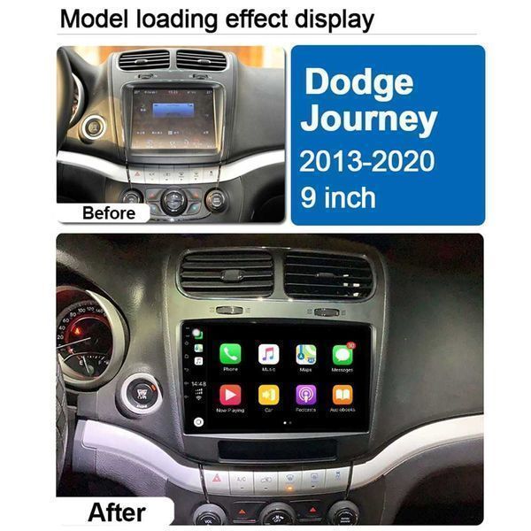 Fiat Freemont, Dodge Journey 2012-2020 - 9'' Навигация Андроид, 9191