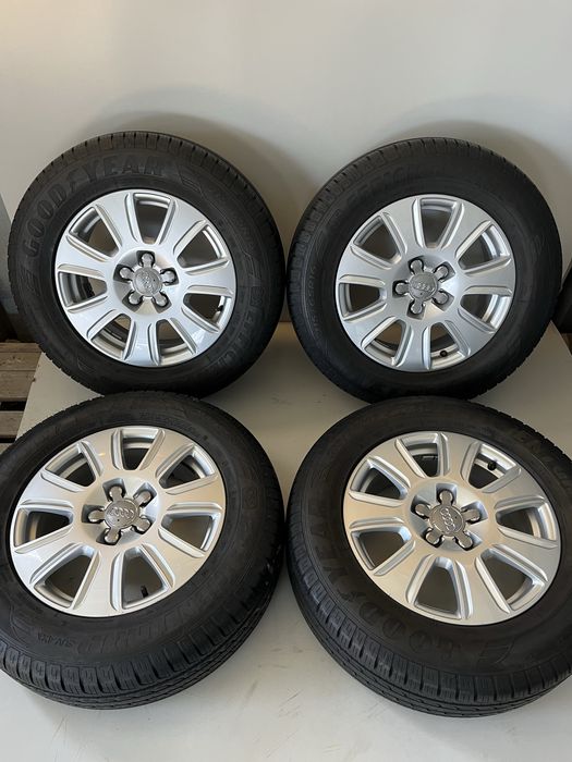 Оригинални джанти 16 цола 5х112 за Ауди Кю3 с летни гуми 215/65/16