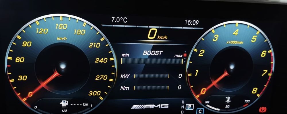 AMG меню мерцедес video in motion carplay