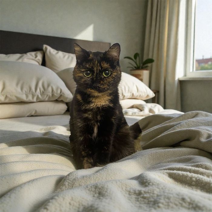 Кошечка ласковый в добрые руки