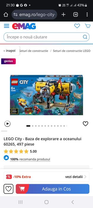 LEGO City 60265 - scuba diving