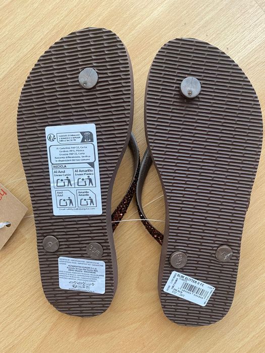 Джапанки Havaianas Slim Glitter II 36 37 номер
