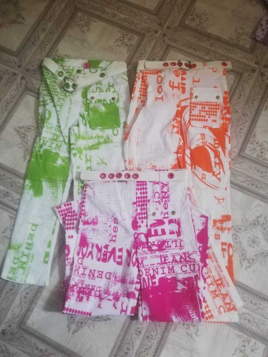 Брюки лен девочке