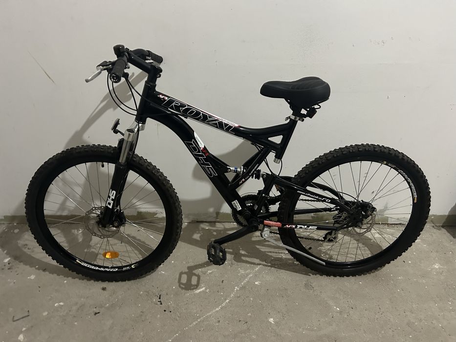 Mountain Bike DHS Royal – Full Suspension, pentru adolescenți