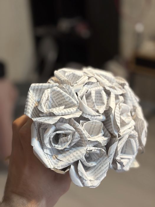 Flori din hartie la comanda