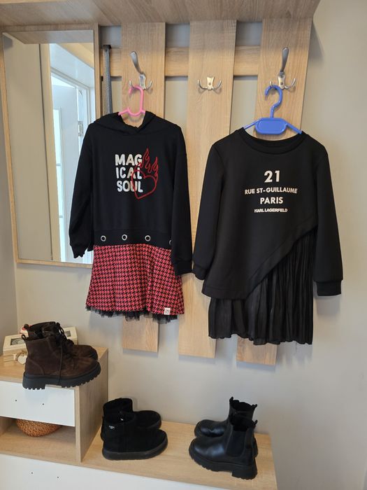 Детски рокли boboli,zara,lagerfeld 134 см