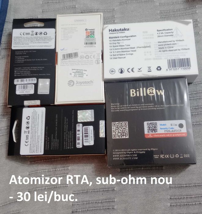 Tank Velocity RDA Goon RTA Sub-ohm