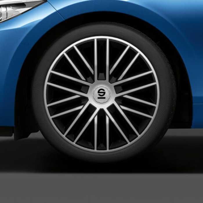 Тасове за джанти 16'' Sparco BERGAMO / SPC1685SVBK