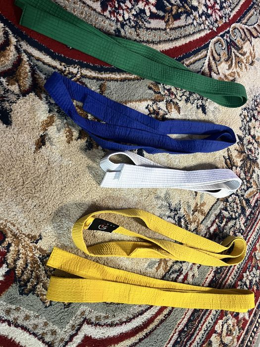 Поясы для карате и таеквандо