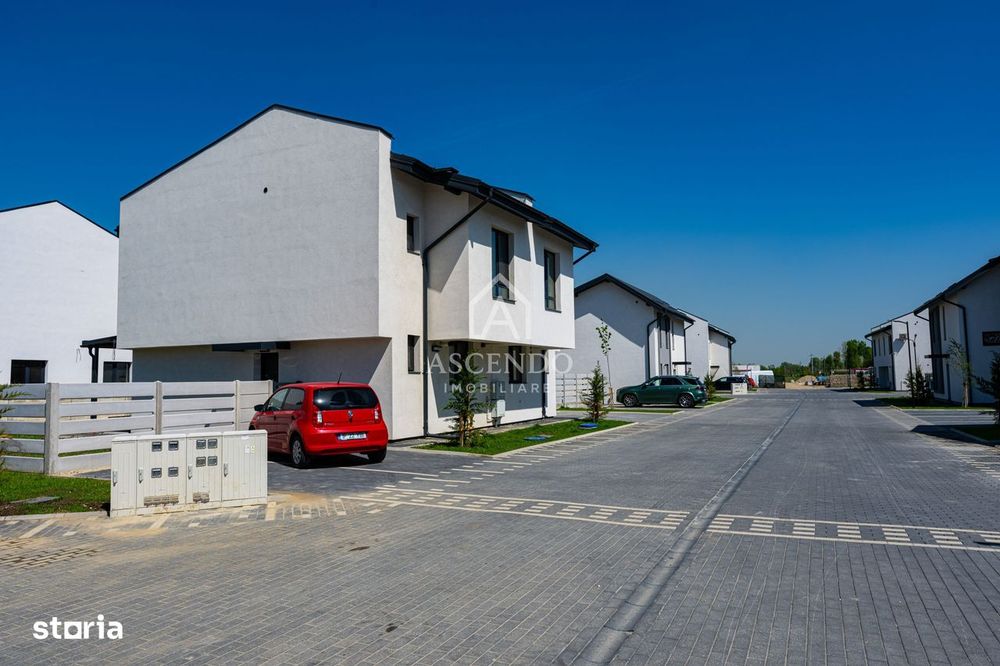 Case noi în Măgurele cu grădină proprie, parc privat și finisaje premi